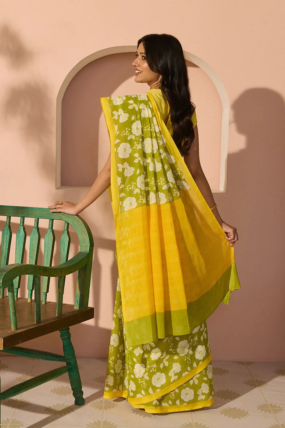 Soft Cotton Saree with Elegant Everyday Traditional Style