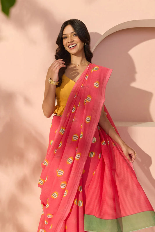 Elegant Cotton Daily Wear Saree