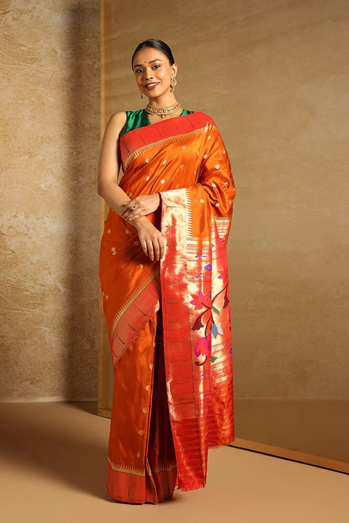 Bridal Wedding Silk Saree with Royal Traditional Elegance