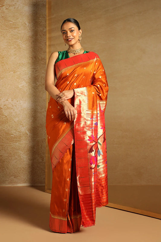 Bridal Wedding Silk Saree with Royal Traditional Elegance