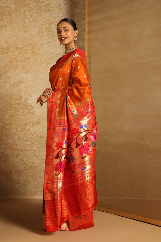 Bridal Wedding Silk Saree with Royal Traditional Elegance