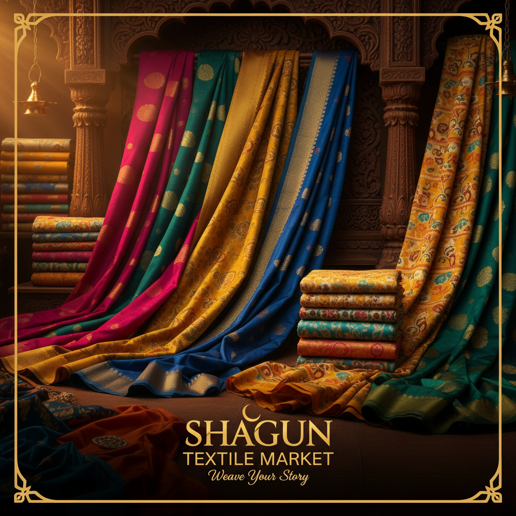 Shagun Textile Market Banner