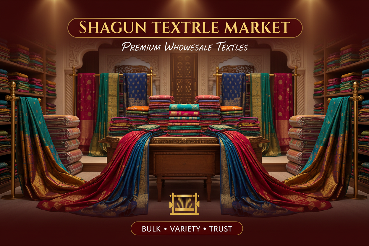 Shagun Textile Market Wholesale Banner
